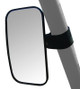 Kubota RTV Side/Rearview Mirror – 2″ Round Tube and 1.875″ Round Tube by Seizmik (Lifetime Warranty)